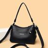 PU Umhängetasche Damen Achseltasche Tasche für Mütter mittleren Alters Umhängetasche