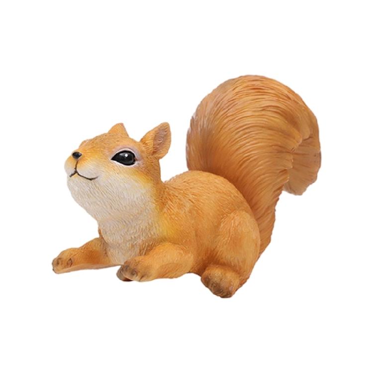 

Climbings Squirrel Figurine Garden Decors Resins Squirrel Statue Whimsicality Tree Peekers Sculpture for Yard Ornament