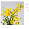 Realistic Simulation PU Freesia Flower With Bendable Iron Wire Stems Artificial Flower for Wedding Party Decoration