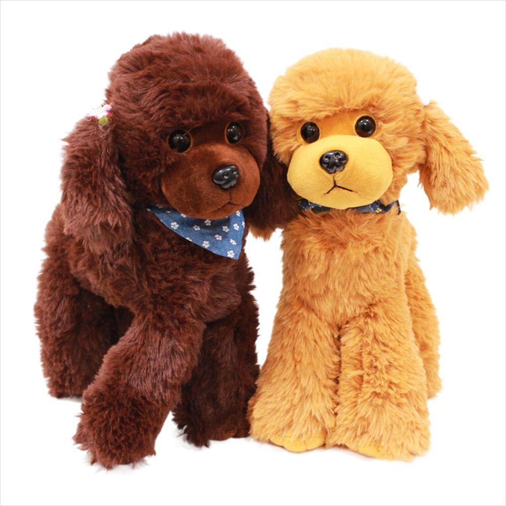 Toddler Realistic Party Gifts Sleeping Pillow Dog Plush Stuffed Animals Plush Poodle Plush Dog Toy