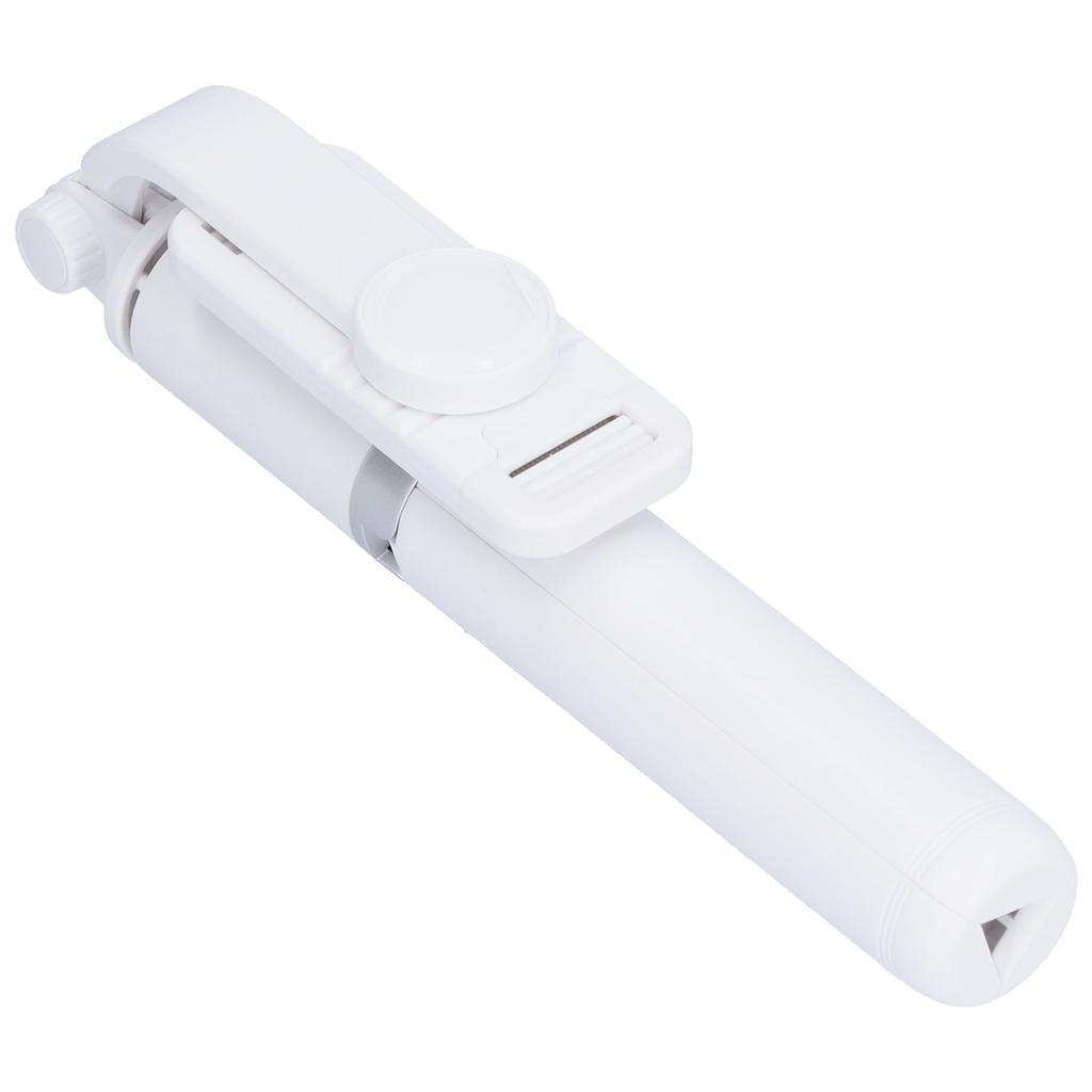 103cm 40.6in Tripod Selfie Stick Aluminum Alloy Cellphone Selfie Stick for Android iOSWhite
