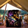 1pc Butterflies Flowers Flannel Blanket, Comfortable and Warm Blanket, for Camping Sofa Bed and Couch Office032