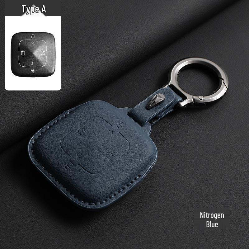 Zeekr 001 & X Smart Key Case: Cross-border Original Car Color Key Pouch & Car Accessories Buckle