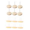 6 Pieces Crochet Dolls Display Stand Stable Pin Doll Display Holder for Action Figures Dolls Crochet Dolls Felting Animal Dolls