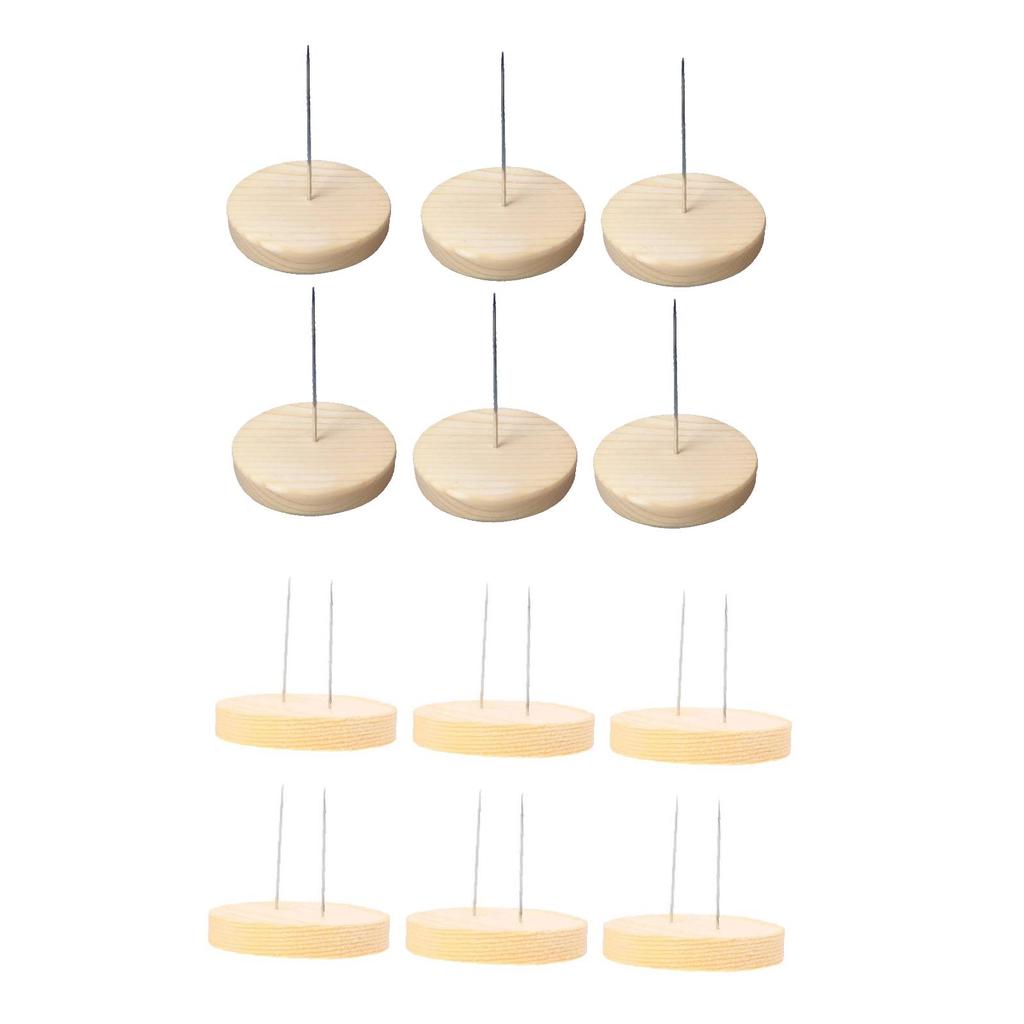 6 Pieces Crochet Dolls Display Stand Stable Pin Doll Display Holder for Action Figures Dolls Crochet Dolls Felting Animal Dolls