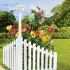 12Pcs Dragonfies Clip 3D Dragonfies Garden Stakes Decors Fly Deterrents Dragonfies Fly Deterrents,Garden Bird Scare Devices