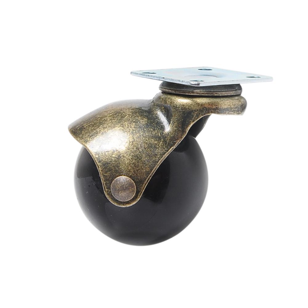 Ball Universal Wheel with Top Plate Swivel Caster Wheels for Furniture Office Chair