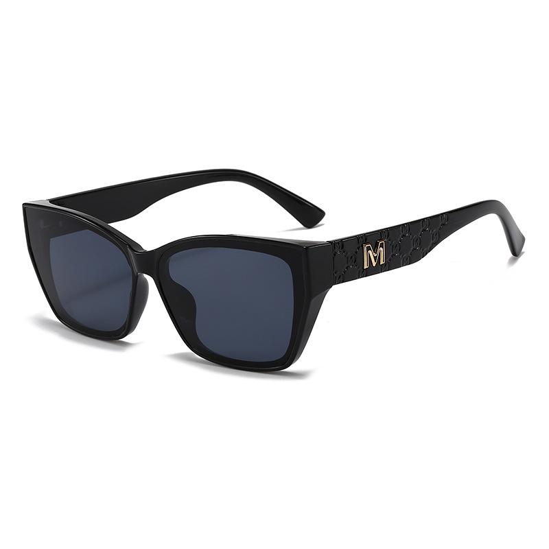 

Luxury M Brand Glamour Sunglasses For Men And Women Stylish Influencer Fashion Unisex Sun Glasses Gradient UV400 Shades