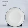8-inch Ceramic Deep Dinner Plate