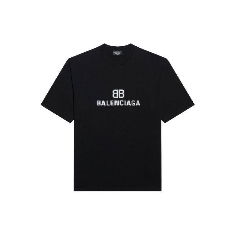 Balenciaga T Shirt Women's Black 612965TKVI71070
