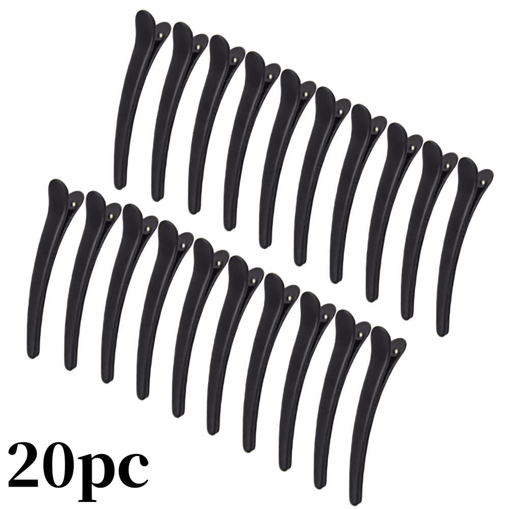 

10/20 шт. Профессиональные пластиковые салонные парикмахерские заколки для волос, не оставляющие заломов, прочные зажимы-крокодилы для самостоятельной укладки волос