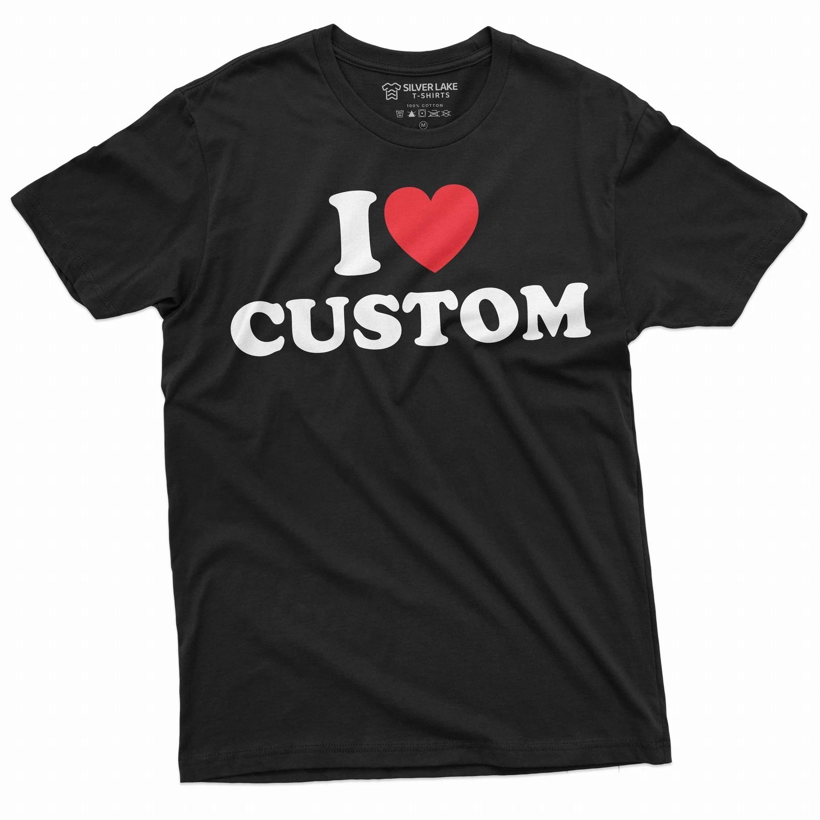 Valentine s day I love my girlfriend Boyfriend Wife Husband Custom text T-shirt XXXXL
