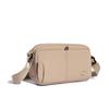 Compact Nylon Crossbody Bag with Zipper Closure Casual Small Shoulder Purse for Daily Travel