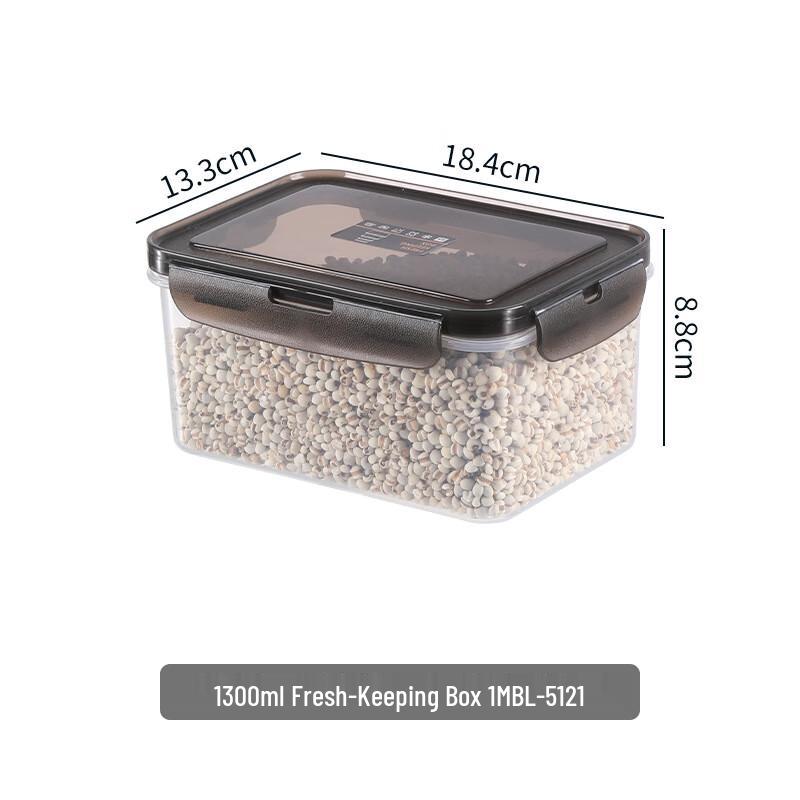 Wutuo 1300ml Rectangular Kitchen Storage Container