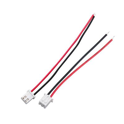 XH2.54mm 2P Red Black Single-ended Terminal Wire Pair for Speakers - In Stock
