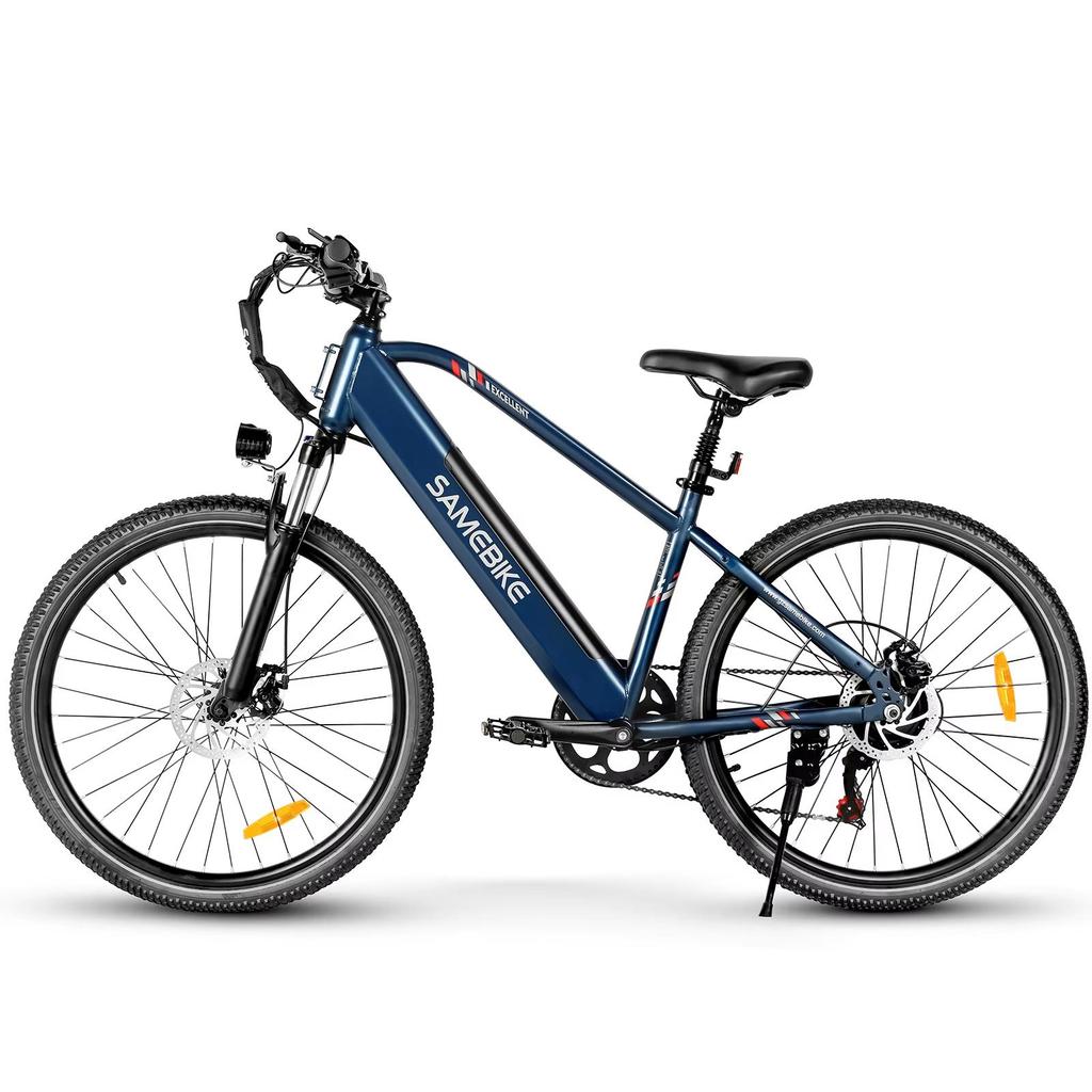 SAMEBIKE RS-A01 27,5" Stadtelektrorad für Erwachsene, 36V 15Ah Abnehmbarer Lithium-Akku, Urban Commuter E-Bike