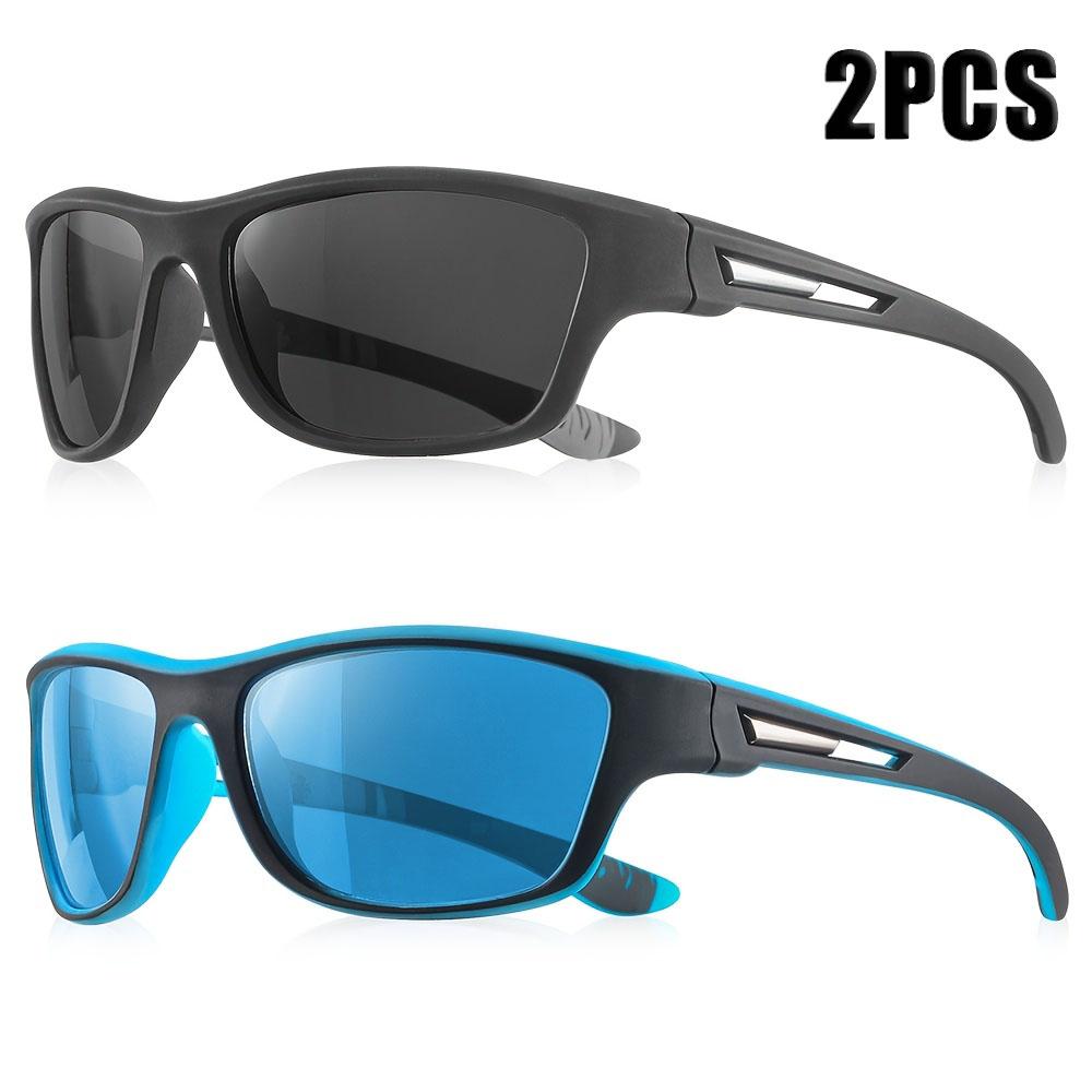 Classic Wrap Around Sunglasses for Men Women UV Protection Outdoor Sports Fishing Driving Travel