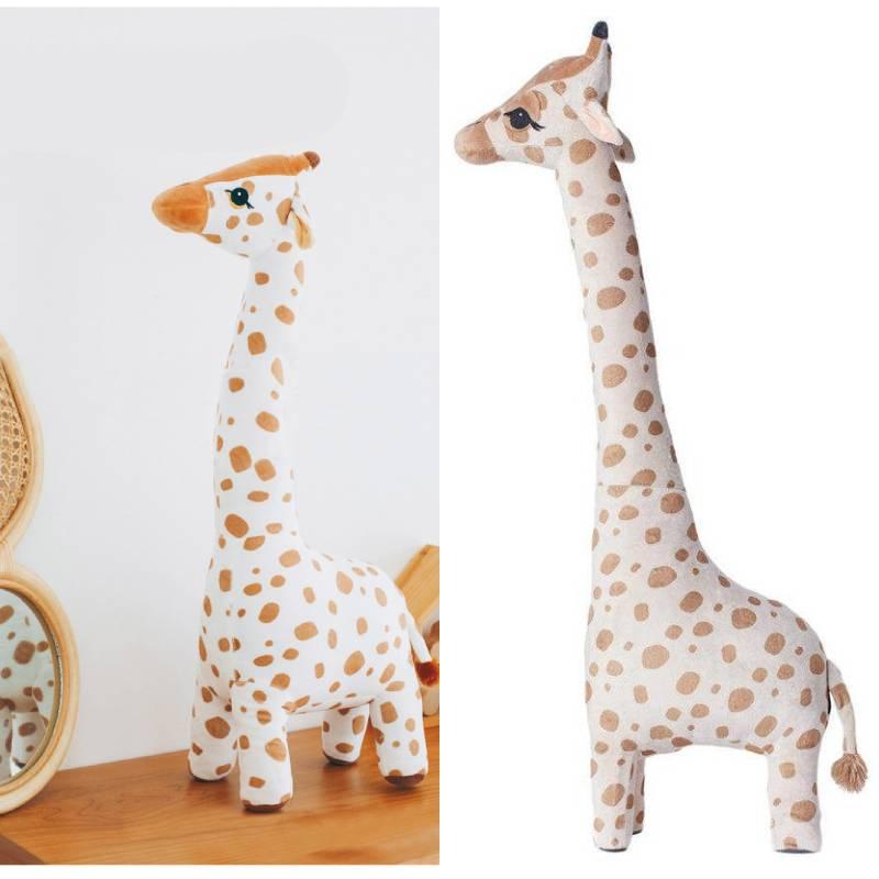 Cute Giraffe Plush Toy Sleeping Pillow For Kids Bedroom Decor And Nap Support
