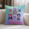 Kpop Demon Hunters Cushion Cover Anime Sofa Pillowcase Perfect Decor For Kpop Lovers Bedroom