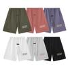 851 Essentials Letter Sweatshorts Unisex Oversized Katoen Trekkoord Elastische Taille Streetwear Casual Sportshorts
