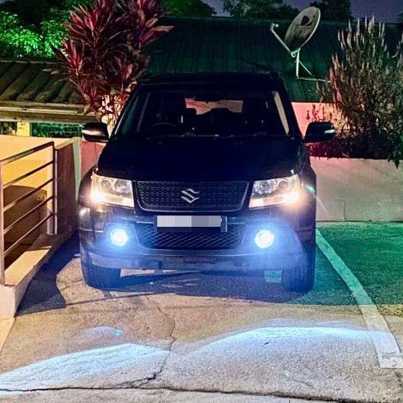 3.5-Inch Super Bright LED Fog Lights for Jimny: White & Yellow Auxiliary Driving Lights