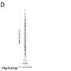 Stainless Steel Double Head Blackhead Remover Scraper Easy To Clean Blemish Pore Cleaning Tool for Daily Facial Care