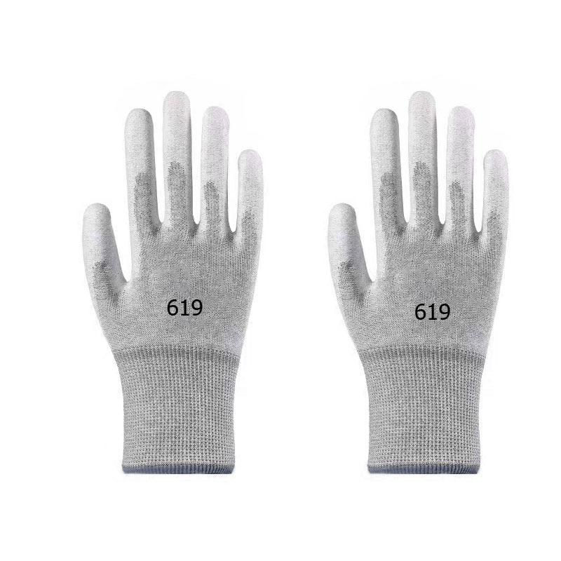 

Anti Static Carbon Fiber Labor Protection Gloves Thick and Wear-resistant Safety Protective Glove Suitable for Factory Workshops