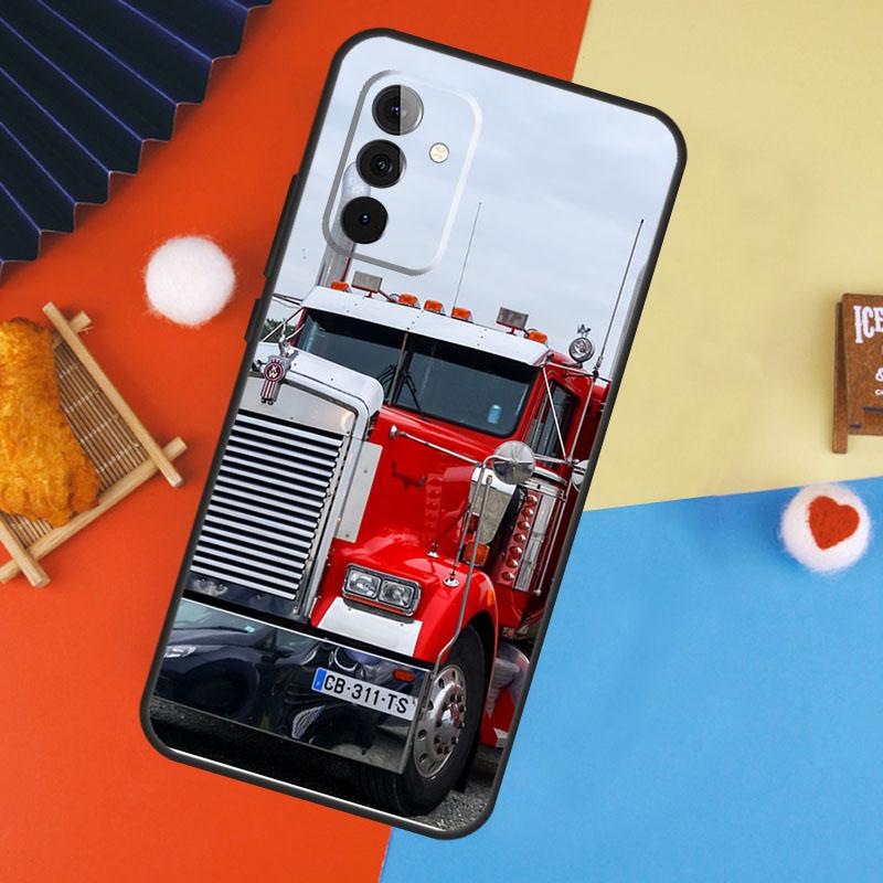 Cool Heavy Truck Car Case For Samsung Galaxy A17 A35 A55 A06 A16 A26 A36 A56 A53 A32 A52 A33 A13 A14 A34 A54 A15
