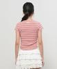 GENERALIDEA Slim Fit Multi-Stripe T-Shirt [Pink] / Gf2Lts535