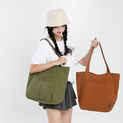Nylon Tasche Damen Tragetasche Große Kapazität Schultertasche