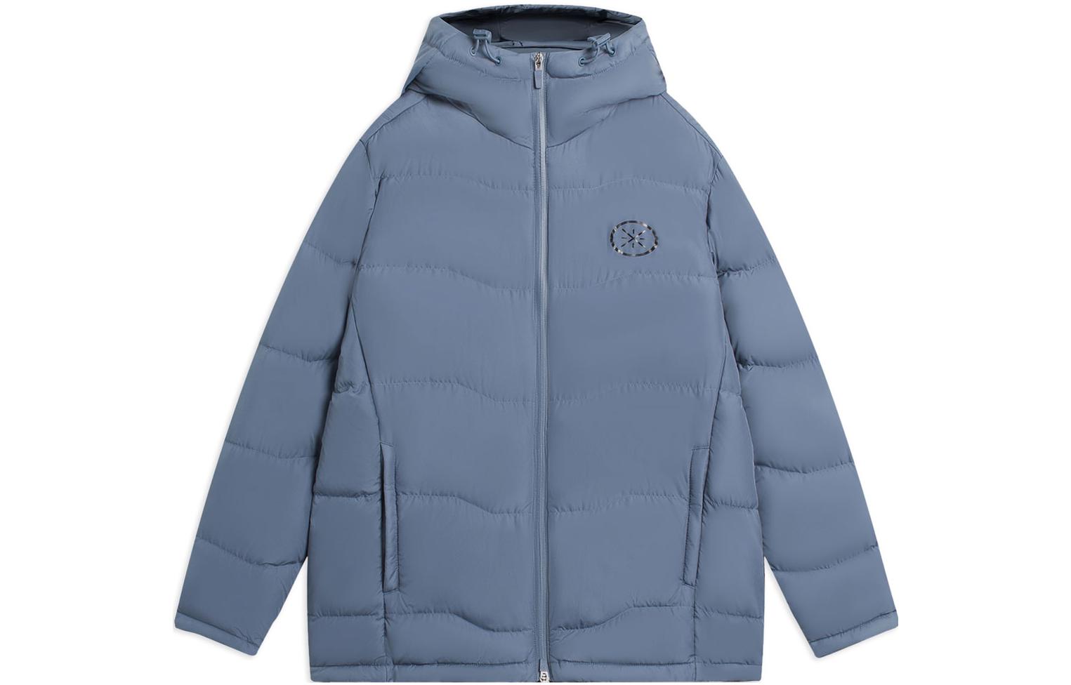 Li Ning Down Jacket Men s Slate Blue AYMS259-4 M
