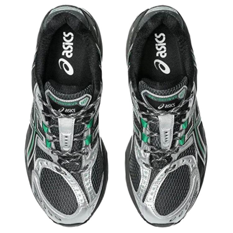 Asics GEL Nimbus 10.1 Casual City Commute Running Shoes Unisex Black Silver Green Sneakers 1203A543-022