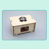 Wood Record Player Puzzle DIY Educational Science Phonograph Puzzle Model for Students