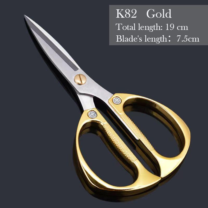 AK82 Stainless Steel Alloy Scissors, Chicken Bone Scissors, Household Kitchen Scissors, All-purpose Diamond Scissors