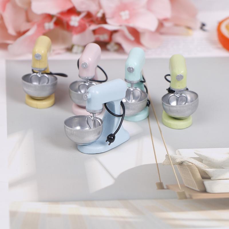 1:12 Dollhouse Miniature Kitchen Modern Mixer Model Furniture Accessories Toys