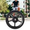 Sykkel som kan klappes sammen Aluminium Lett Hjul Sykkel med Skyvehjul og Monteringsskrue Svart