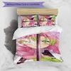 Mitsuri & Iguro 3pcs Bedding Set Duvet Cover Closure Includes 1 Duvet Cover & 2 Pillowcases for All Seasons Bedroom Home Dorm Decor