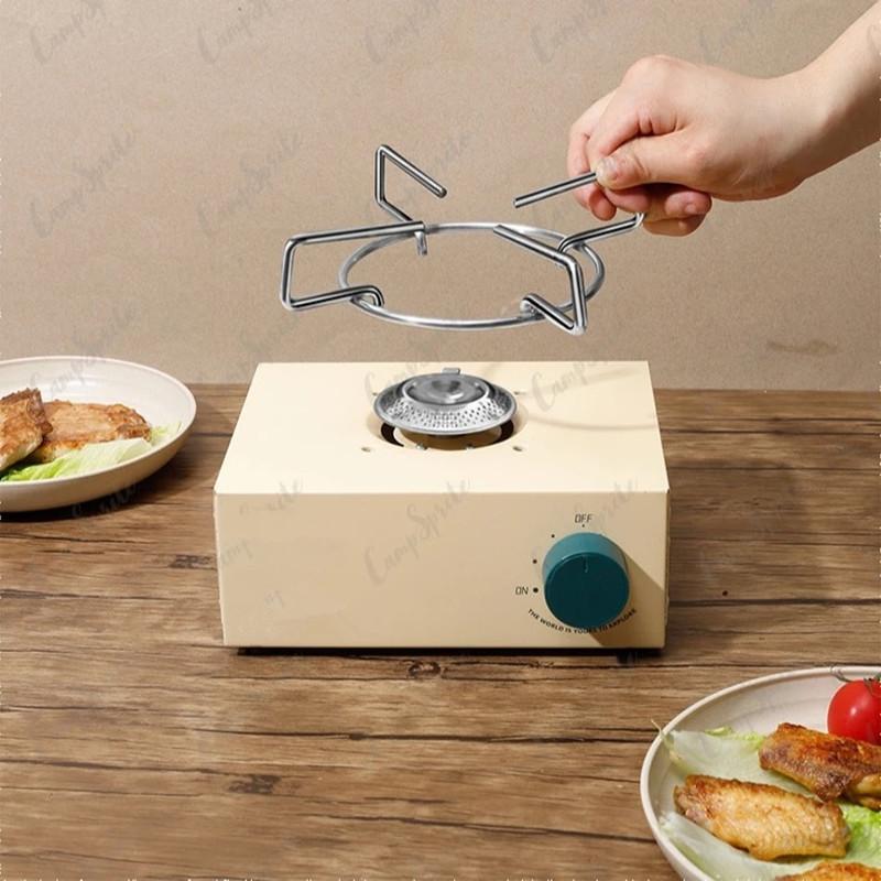 Electric Camping Gas Stove, High Firepower, Portable Cassette Stove, Outdoor Picnic Equipment, 2100W