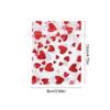 100 Pezzi Sacchetti in Organza a Forma di Cuore Rosso Matrimonio San Valentino Regalo Sacchetto con Coulisse per Caramelle Sacchetti Esposizione Gioielli Decorazione Festa di Compleanno