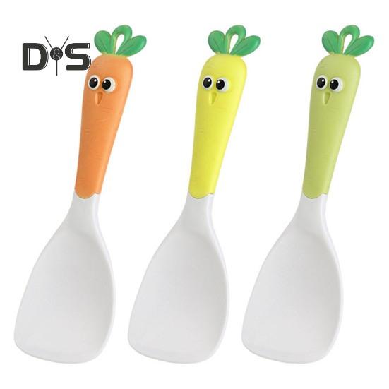 Kitchen Utensils Soup Spoon Comfortable Grip Durable Cartoon Cooking Rice Spatula Scoop