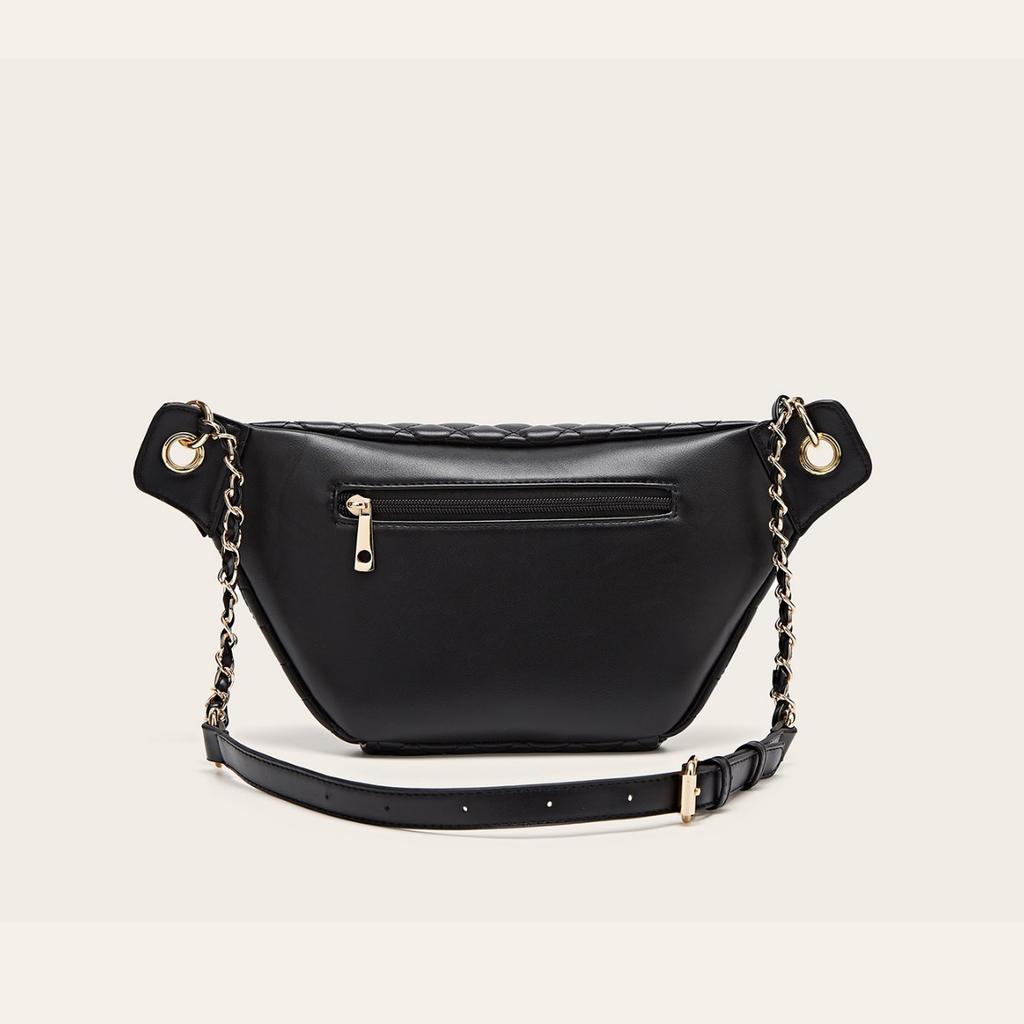 New Large-capacity Mobile Phone Bag, Embroidery Thread Fanny Pack, Premium Breast Bag, Oblique Span Bag, Fashionable Versatile Diamond Shoulder Bag.
