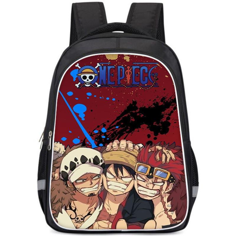 Large Capacity Lightweight Oxford Cloth Backpack For Kids Unisex School Bag