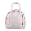 Fashion Zipper PU Leather Cosmetic Bag Handbag Shell Bag Makeup Pouch Bag Makeup Tote Korean Style Travel Wash Bag Female/Girls