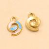 Two Styles: Stainless Steel Enamel Mosquito Coil Pendant for DIY Earrings & Necklaces