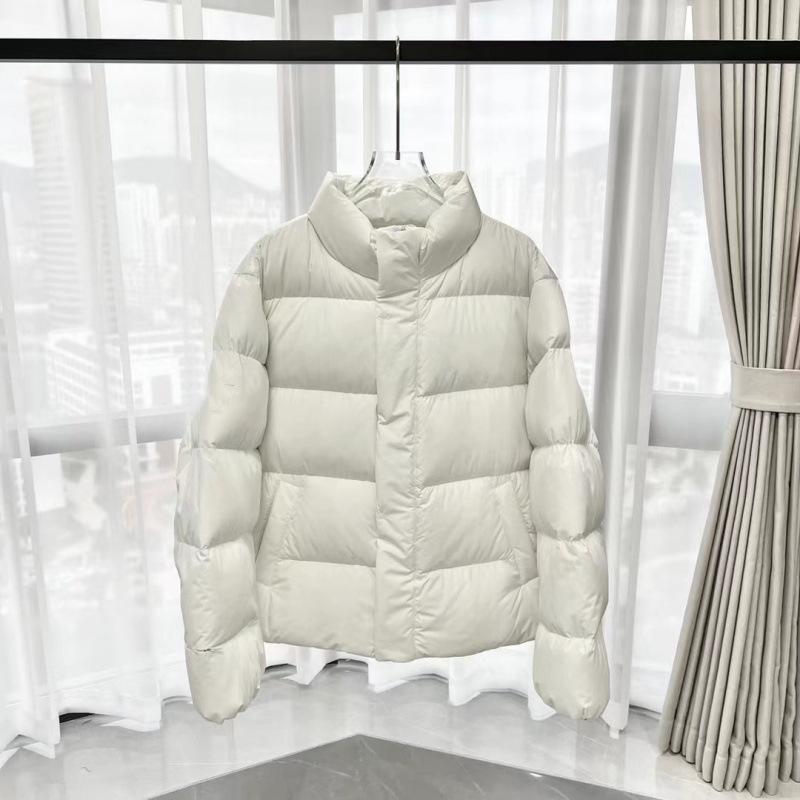 Down jacket short white duck down Yu Shuxin men and women couple jacket bread jacket winter