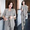 Mode Anzug Anzug Damen Herbst Casual Temperament ist dünn Design Sinn Anzug Berufskleidung Dreiteiliger Anzug