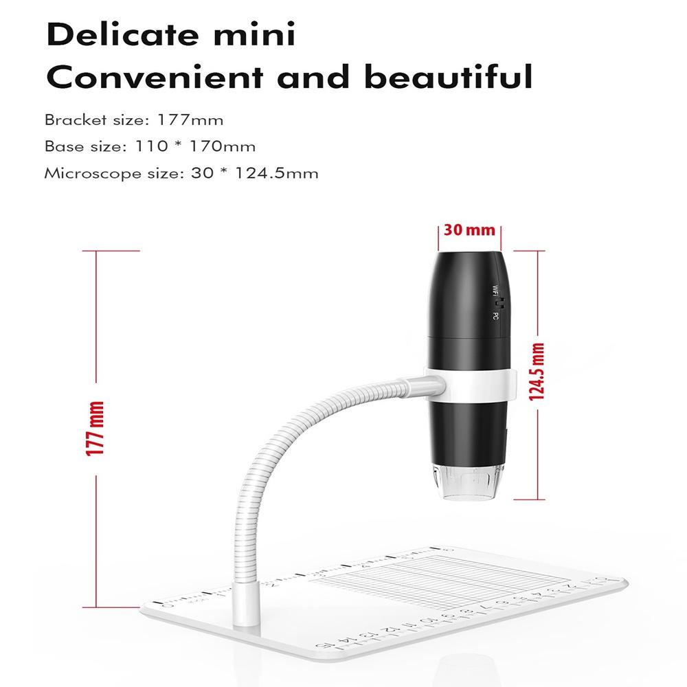 1080P Digital Microscope WiFi Inskam 316 Mobile USB Microscope Camera Solid Tube Frame Switch for Computer