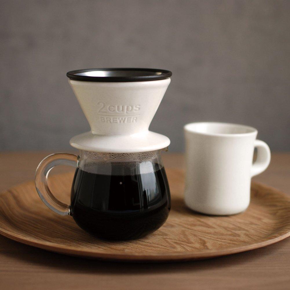 KINTO SCS Coffee Server, 4 cups, with measuring scale, heat-resistant glass, perfect as a gift (Product code: 27623)