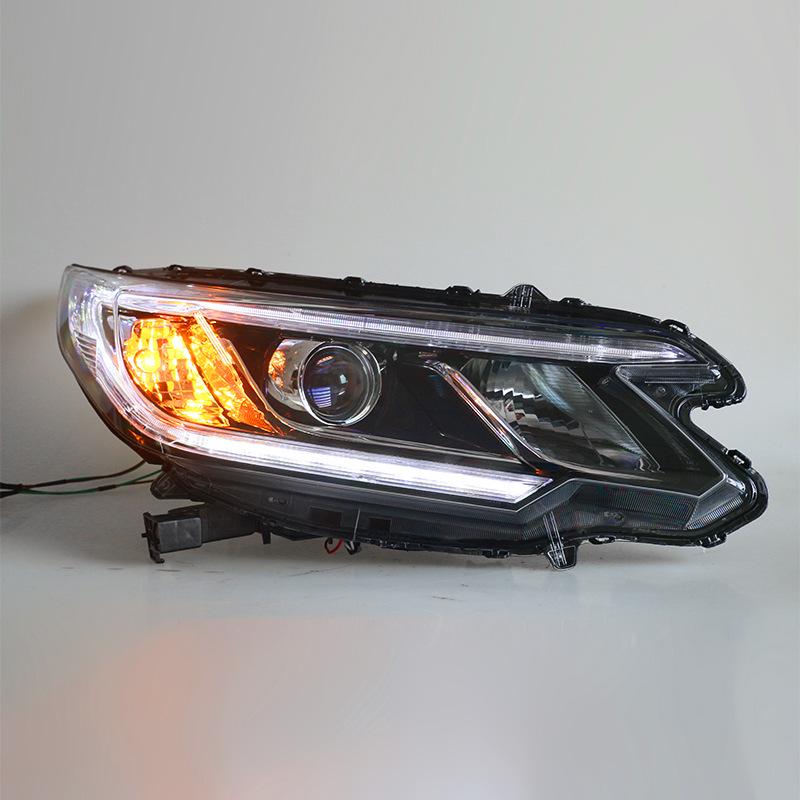 Laser Headlight Assembly: Upgraded Bi-Beam Bi-Lens DRL for 15-17 CRV