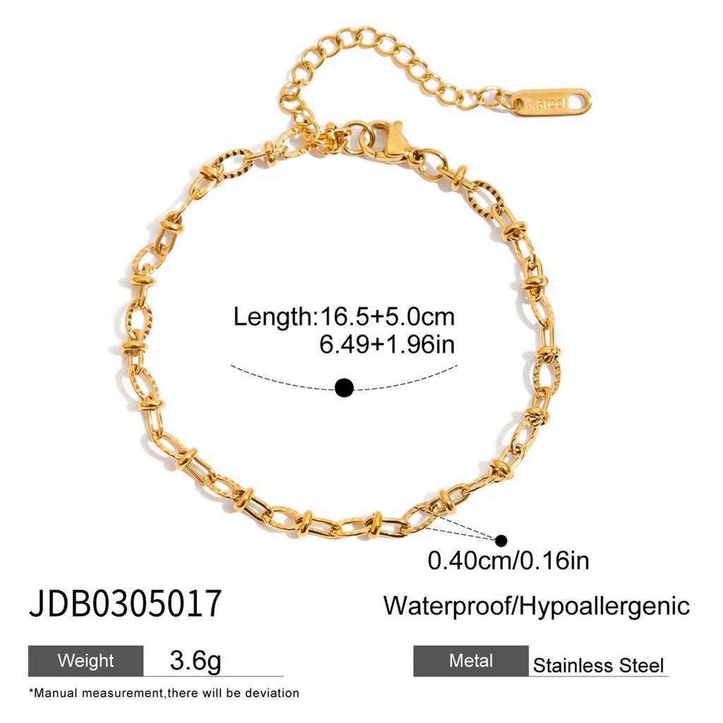 JYL TS Bracelet  Heart Zircon Accent Sparkling Style Enhances Affection & Joy